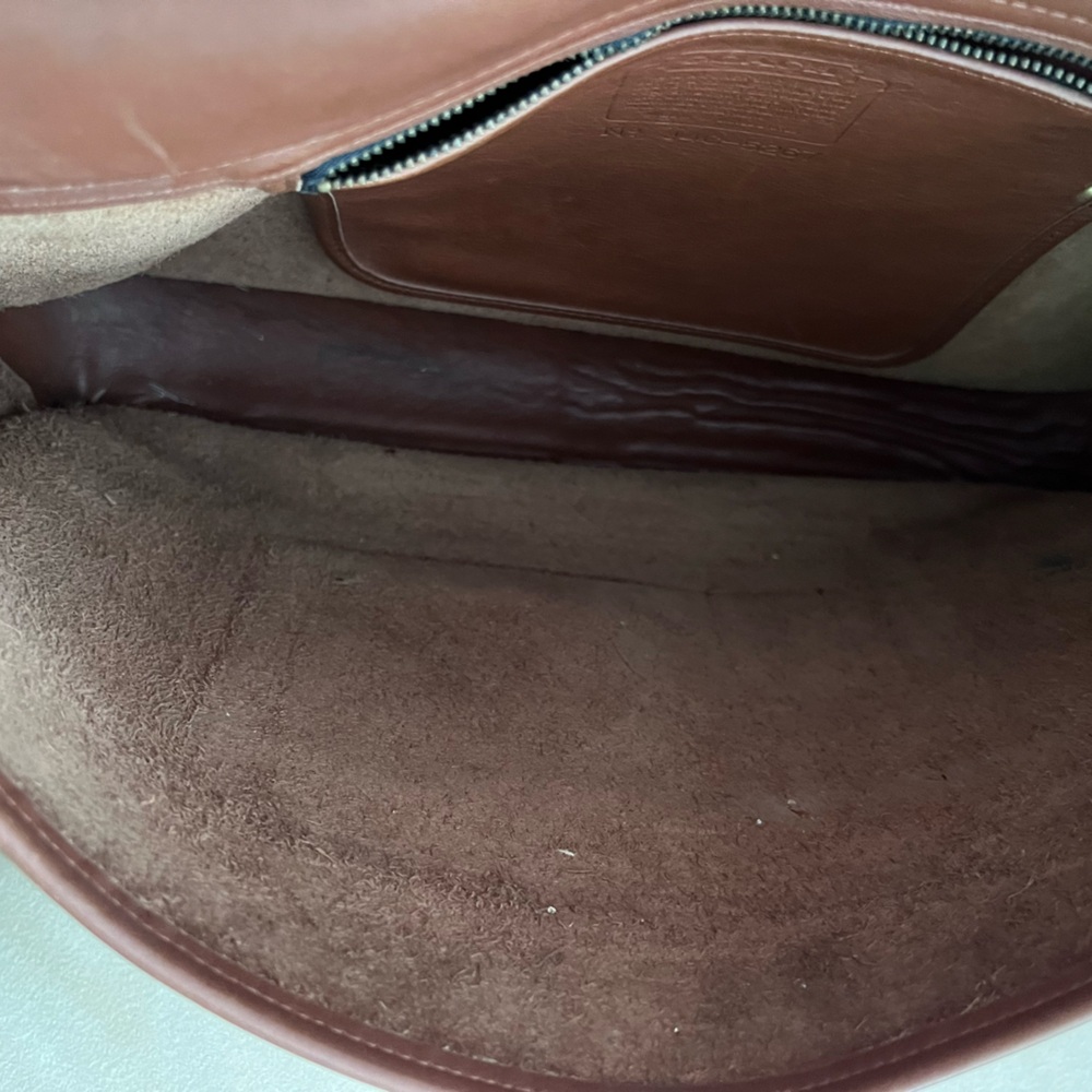 COACH unisex Vintage Briefcase Brown Leather - Picture 3 of 8